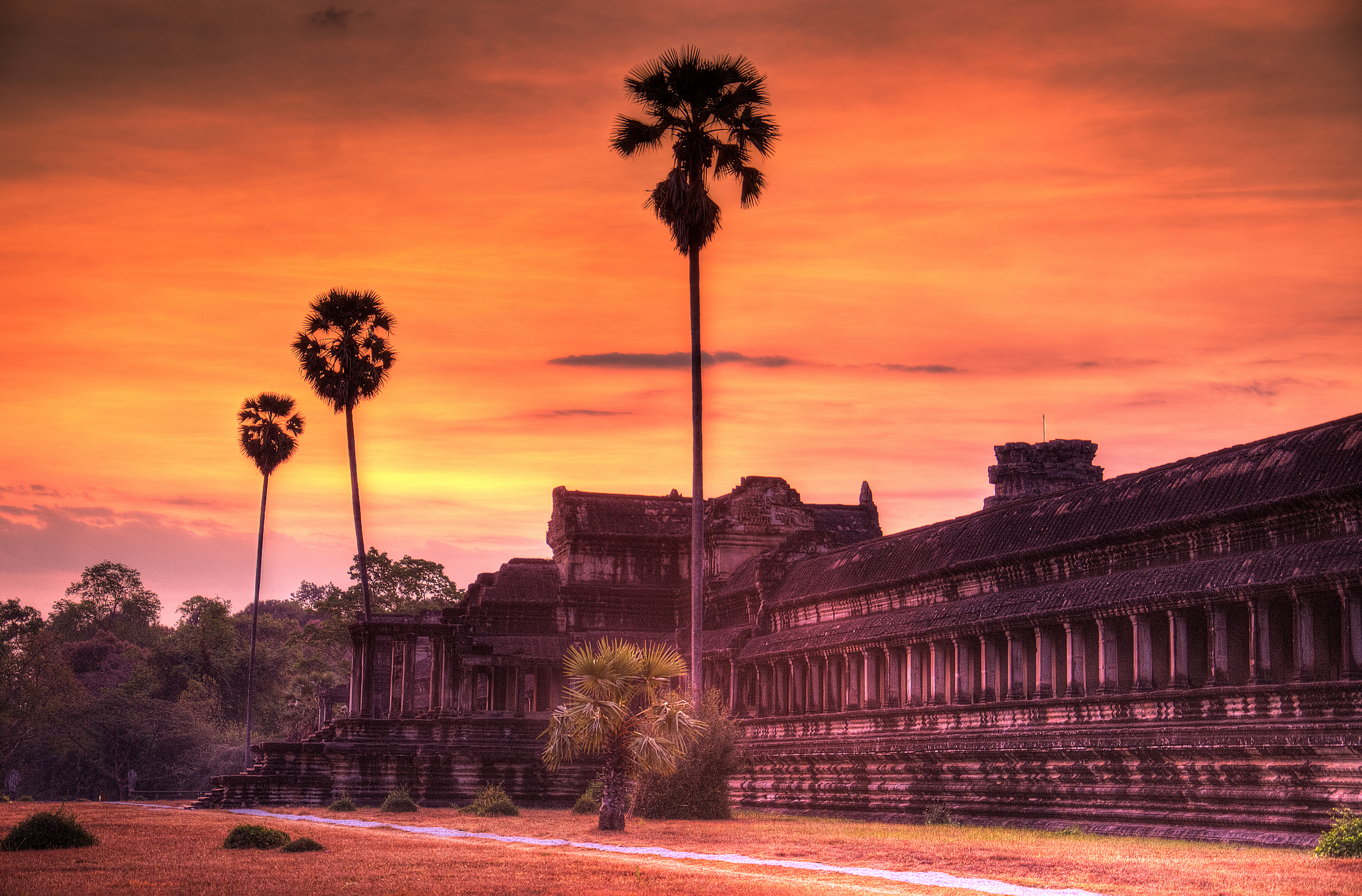 Dawn at Angkor Wat Temple, Siem Reap