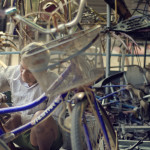Cambodian bike mechanic