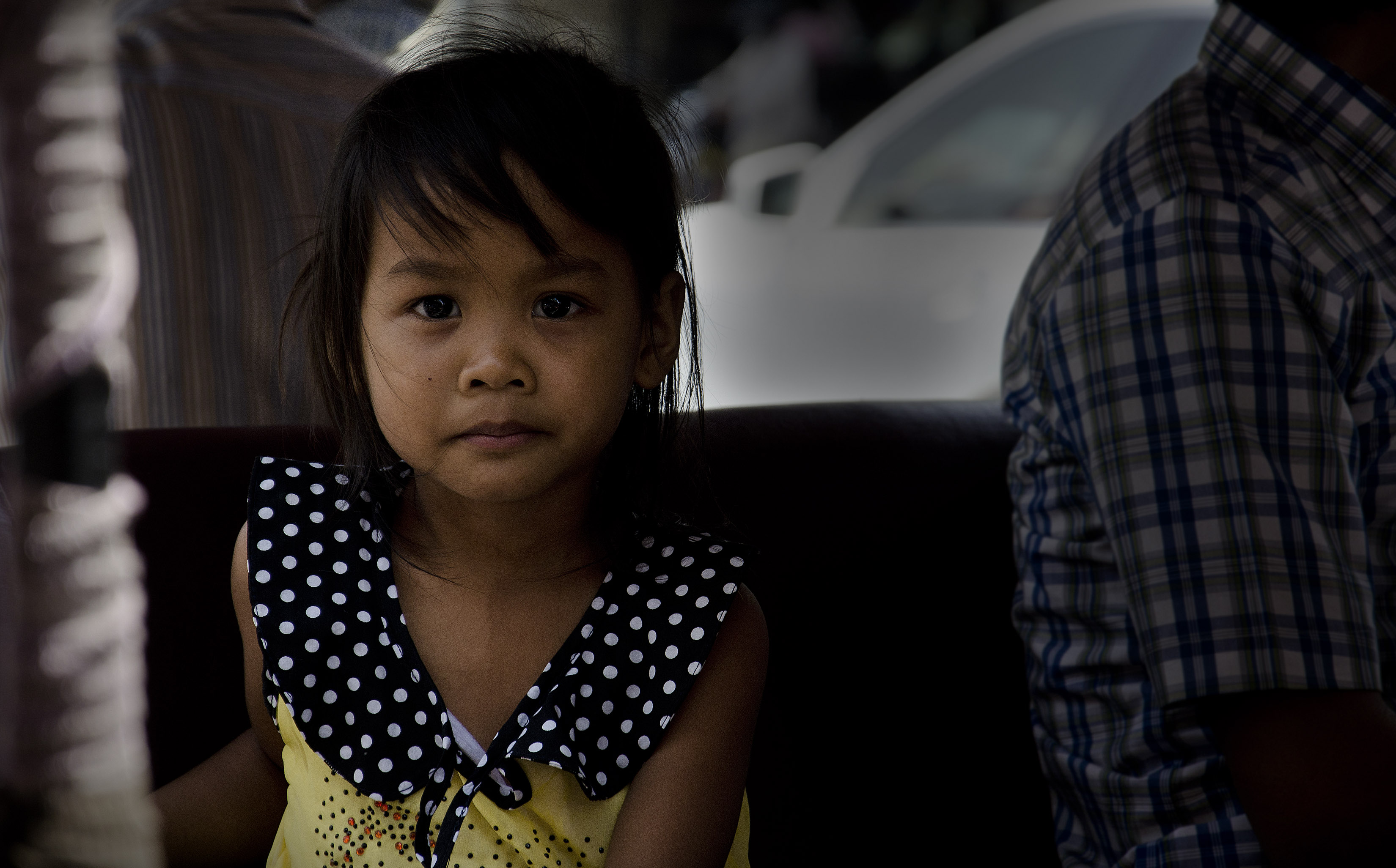 A pretty young girl in Phnom Penh, Cambodge